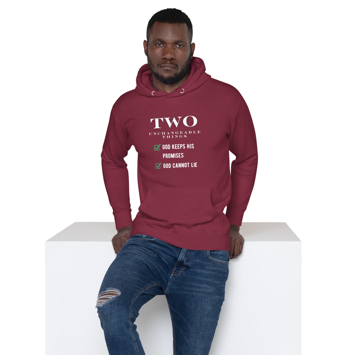 "Two Unchangeable Things" Premium Christian Hoodie