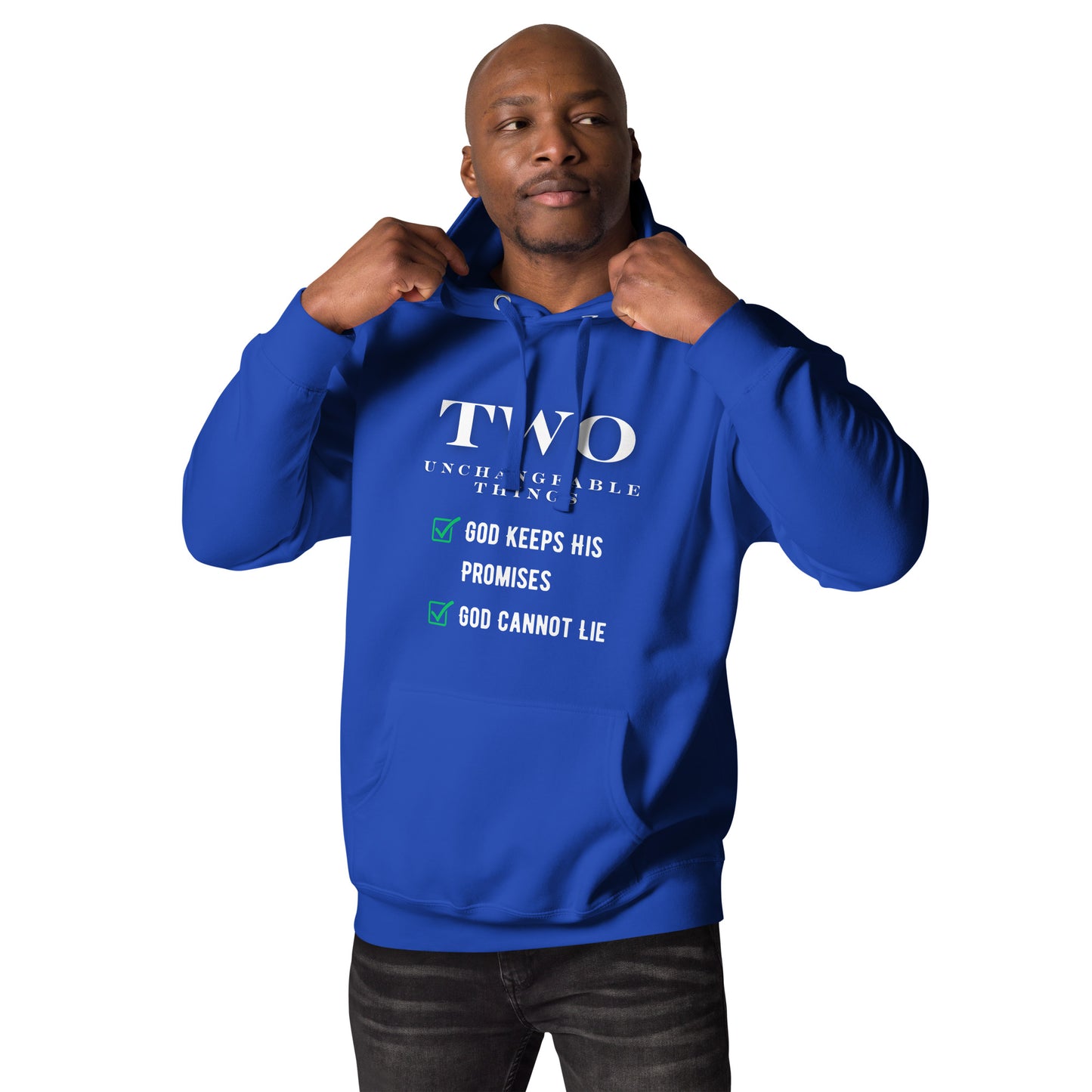 "Two Unchangeable Things" Premium Christian Hoodie