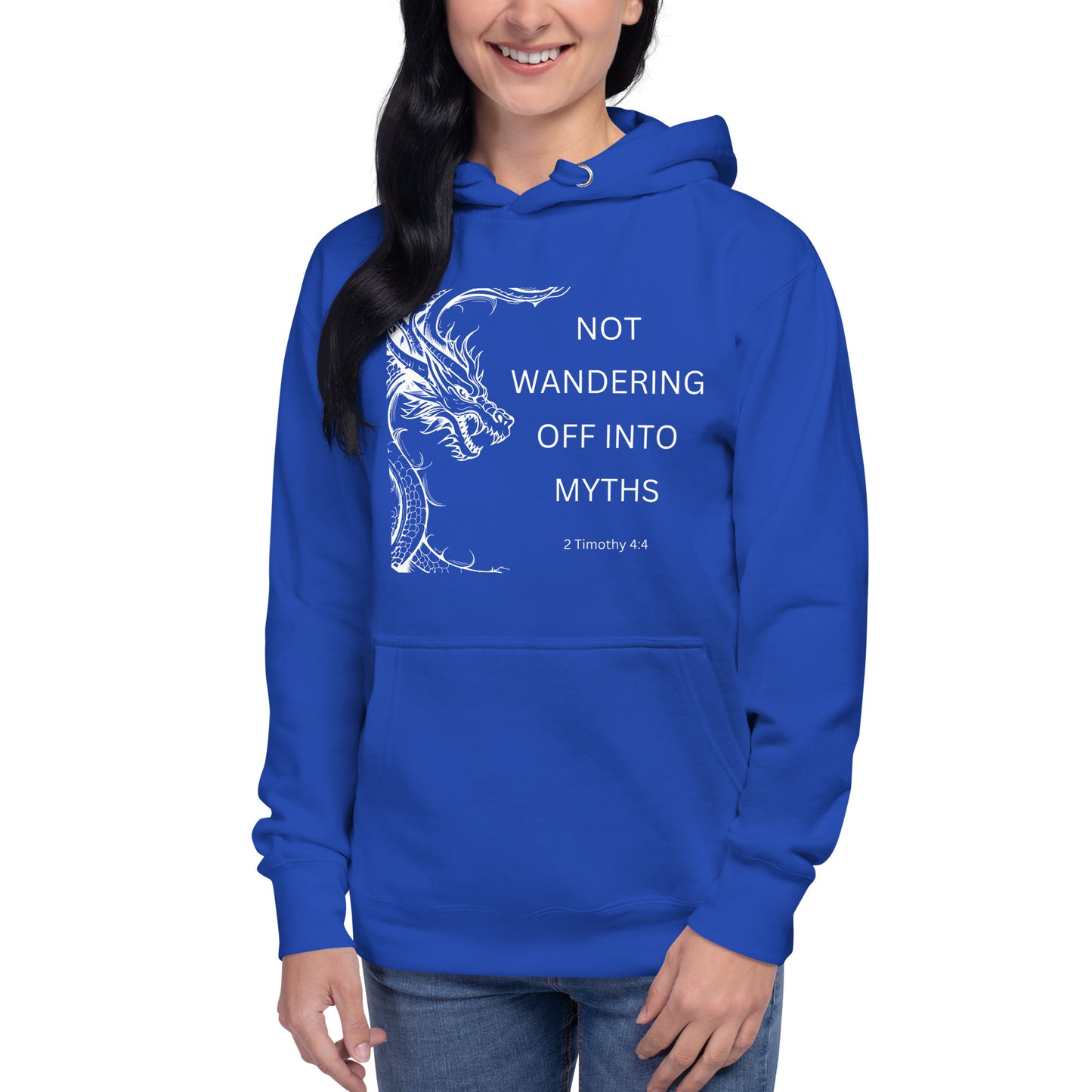 "Not Wandering Off Into Myths" Unisex Hoodie