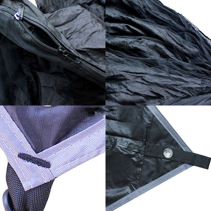 Portable Camping Hammock With Mosquito Net And Rain Fly