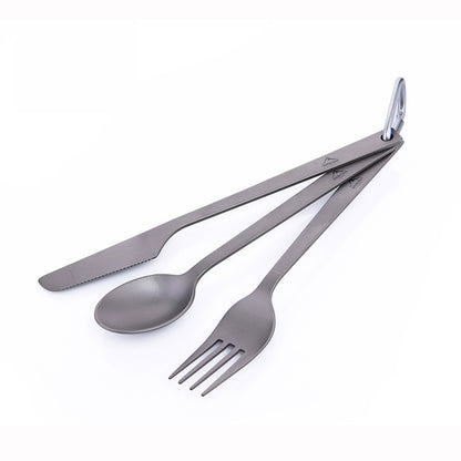 Titanium Camping Utensil Combination