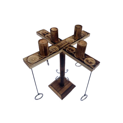 Hook Ring Toss Game - 4 Person