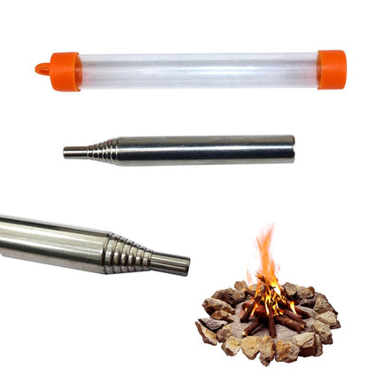 Outdoor Cooking Survival Blow Fire Tube