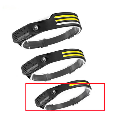 LED Induction Headlamp USB Rechargeable Waterproof