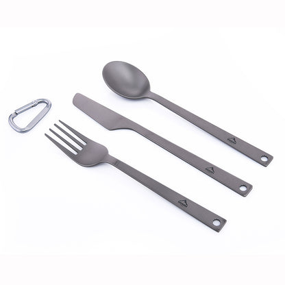 Titanium Camping Utensil Combination