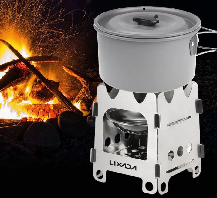 Stainless Steel Portable Survival Wood Stove